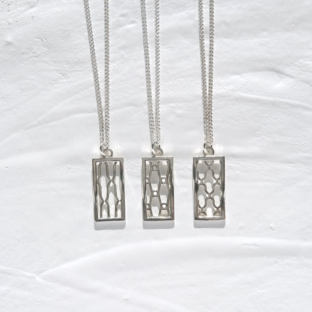 Long Ripple Sentinel Necklace