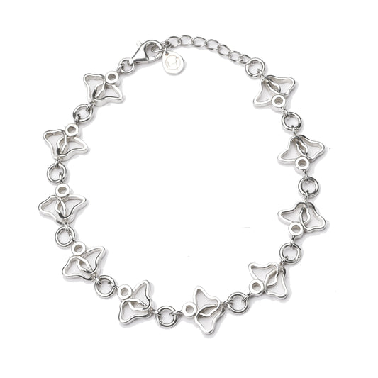 Lilac Chain Bracelet
