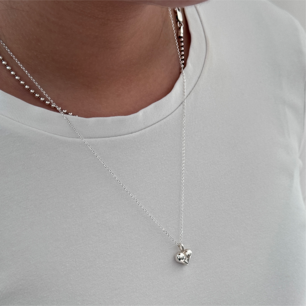 Cheeky Big Heart Necklace
