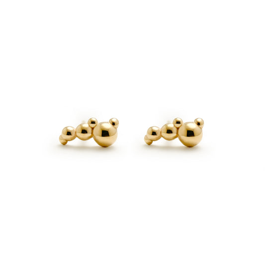 Fizzy Studs- 14k Gold