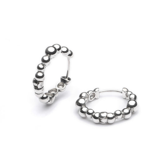 Bubbly Hoop Earrings