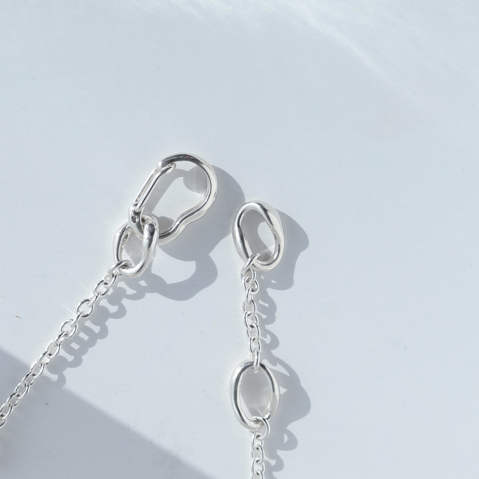 Bubble Carabiner Necklace