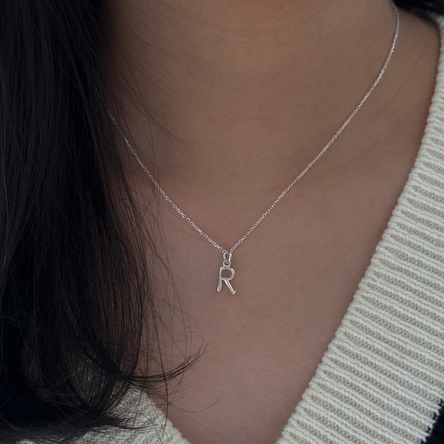 Your's Truly Initial Necklace