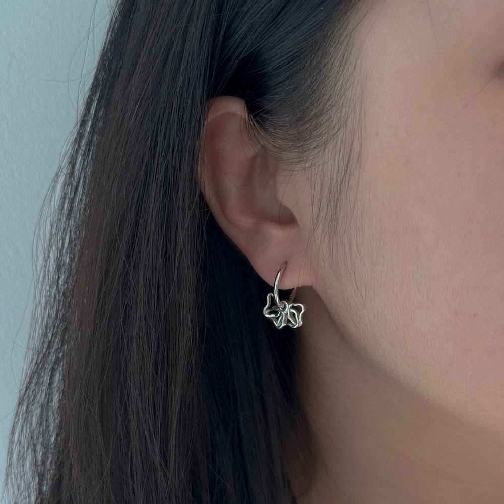 Lilac Dangly Earrings