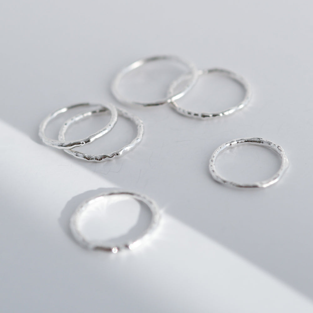 Molten Line Ring